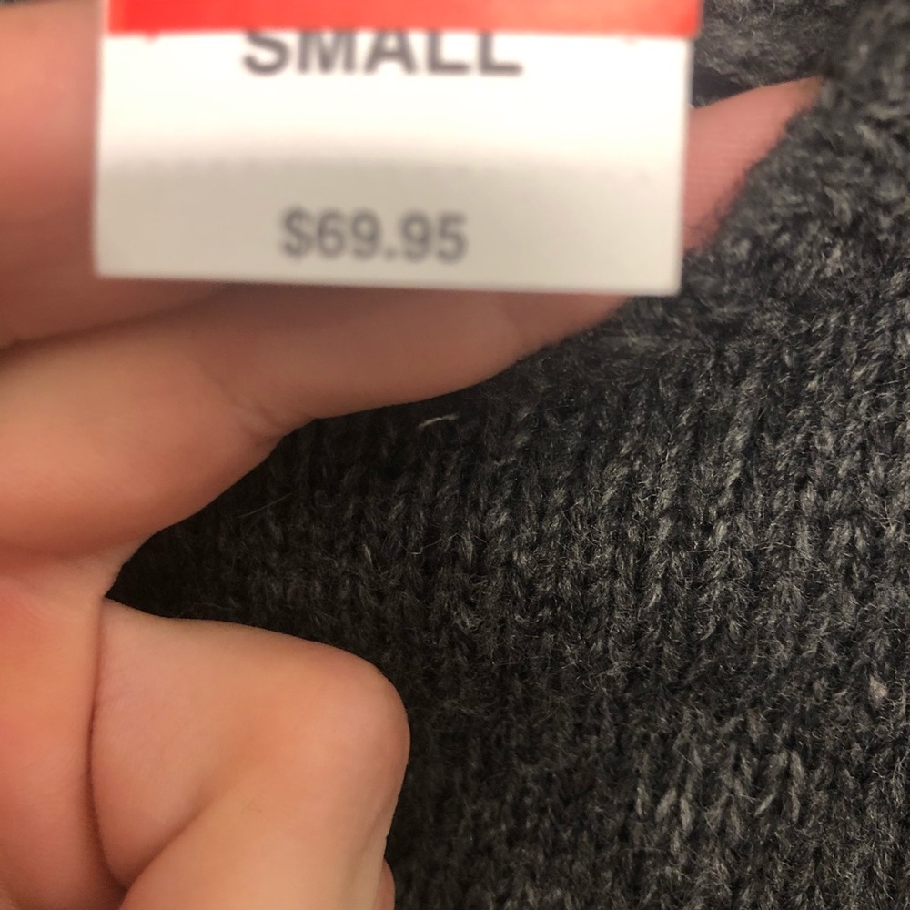 Disney Cruise Line wool sweater gray NWT Mickey - Picture 6 of 7